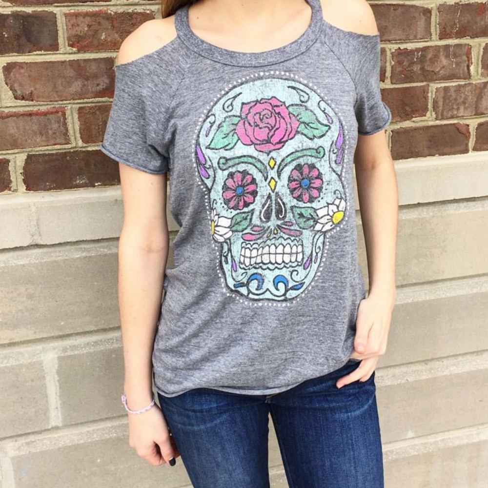 Chaser Sugar Skull Tee